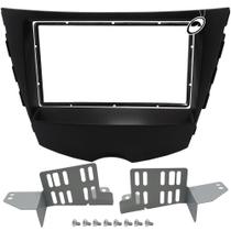 Moldura de Painel 2 Din 7" Polegadas Para Multimídia Veloster 2011 à 2016 Moldura de Painel 2 Din 7" Polegadas Para Multimídia Veloster 2011 à 2016