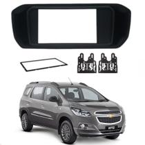 Moldura de Painel 2 Din 7 polegadas Spin 2019/ Preto Fosco Padrão Chinês/Japonês