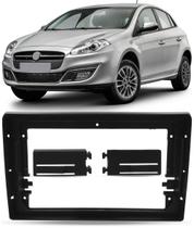 Moldura De Painel 2 Din 9" Polegadas Bravo - Preto