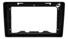 Moldura De Painel 2 Din 9 Polegadas Duster 2020 Diante Preto