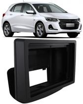 Moldura De Painel 2 Din 9" Polegadas Gm Onix 2020 2021 - Preto