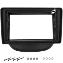 Moldura De Painel 2 Din 9" Polegadas HB20 2012 à 2019 - Preto Moldura De Painel 2 Din 9" Polegadas HB20 2012 à 2019 - Preto