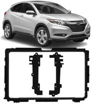 Moldura De Painel 2 Din 9" Polegadas Honda HRV 2015 2016 2017 2018 2019 2020