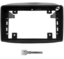 Moldura De Painel 2 Din 9" Polegadas Mobi Preto