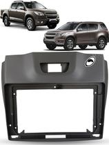 Moldura De Painel 2 Din 9" Polegadas Pickup S10 Trailblazer 2012 à 2016 - Cinza