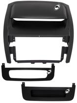 Moldura De Painel 2 Din 9" Polegadas Sorento 2013 2014 Preto