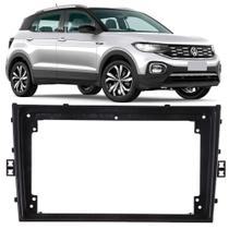 Moldura De Painel 2 Din 9" Polegadas Vw T-Cross