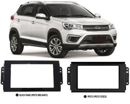 Moldura De Painel 2 Din Chery Tiggo 2 Para Cd Dvd MP5 2 Dins Moldura De Painel 2 Din Chery Tiggo 2 Para Cd Dvd MP5 2 Dins