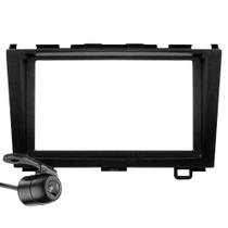 Moldura De Painel 2 Din Honda CRV 2008 à 2011 Para CD DVD 2 Dins + Câmera de Ré Moldura De Painel 2 Din Honda CRV 2008 à 2011 Para CD DVD 2 Dins + Câmera de Ré