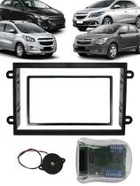 Moldura De Painel 2 Din Interface Comando de Volante Chevrolet Onix Cobalt Spin Prisma 2013 2014 2015 2016 2017 2018 kit Moldura De Painel 2 Din Interface Comando de Volante Chevrolet Onix Cobalt Spin Prisma 2013 2014 2015 2016 2017 2018 kit