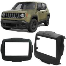 Moldura De Painel 2 Din Para Aparelho Original Jeep Renegade