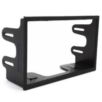 Moldura De Painel 2 Din Vw Polo Hatch Sedan 2003 à 2013 Fox 2010 à 2013 Golf 1999 à 2013 Fiesta 2003 à 2014 Ecosport 2003 à 2012