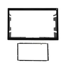 Moldura De Painel 2 Din Vw Polo Hatch Sedan 2003 à 2013 Fox 2010 à 2013 Golf 1999 à 2013 Fiesta 2003 à 2014 Ecosport 2003 à 2012