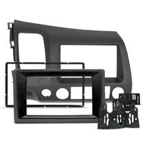 Moldura de Painel 9 Polegadas Civic 2007 a 2011 com Redutor pra 7 Grafite