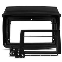 Moldura de Painel 9 polegadas com Redutor pra 7 L200 Triton Dakar e Pajero Sport Preto