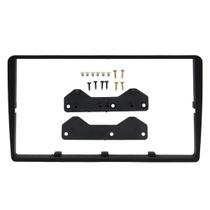 Moldura de Painel Adaptadora Multimídia 9" Polegadas chinês para 8" Polegadas Japonês Fiamon Preto Fosco