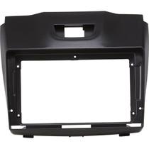 Moldura de Painel Central 9 Polegadas Cinza S10 2012 a 2015