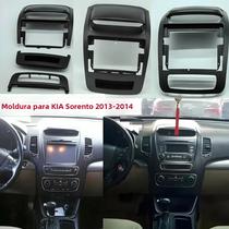 Moldura De Painel De Áudio 2Din Para KIA Sorento, Kit De Montagem Para Rádio Estéreo De 9 Polegadas,