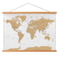 Moldura de pôster magnética FALAMON Teak Wood 60x90cm