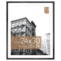 Moldura de pôster MCS Trendsetter 70x85cm com imagem 60x75cm preta Moldura de pôster MCS Trendsetter 70x85cm com imagem 60x75cm preta