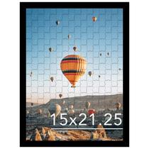 Moldura de quebra-cabeça JCJMY preta 38x54cm para pôster/foto de 38x54cm Moldura de quebra-cabeça JCJMY preta 38x54cm para pôster/foto de 38x54cm