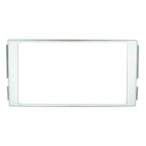 Moldura de Rádio Hyundai Santa Fé 08 09 10 11 12 13 Prata 2 din Moldura de Rádio Hyundai Santa Fé 08 09 10 11 12 13 Prata 2 din