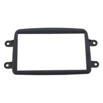 Moldura de Rádio Renault Duster / Sandero / Logan 11 12 13 14 15 16 17 18 19 2 din Preta Padrão Japonês