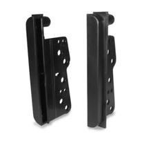 Moldura de Rádio Toyota Corolla 03 04 05 06 07 / Hilux 05 06 07 08 09 10 11 2 din Preta Padrão Chinês/Japonês Fiamon