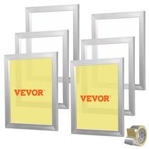 Moldura de tela de seda VEVOR 16x20 polegadas com malha de nylon de 110 unidades