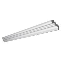 Moldura de Teto Rodateto de Poliestireno 2 m - Branco Moldura de Teto Rodateto de Poliestireno 2 m - Branco