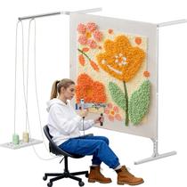 Moldura de Tufting para Tapetes Maeklon 136150 cm Kit Ajustável