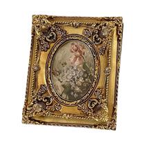 Moldura decorada em resina sintética, tampo de mesa, montagem na parede,