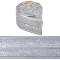 Moldura Decorativa CRASPIRE 2,3 m Cinza em Espuma XPE com Padrão de Coroa Moldura Decorativa CRASPIRE 2,3 m Cinza em Espuma XPE com Padrão de Coroa