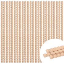 Moldura decorativa de madeira com contas Millsten 40 cm natural, 24 peças Moldura decorativa de madeira com contas Millsten 40 cm natural, 24 peças