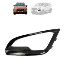 Moldura do farol de milha ford ecosport 2018 a 2021 lado esquerdo black piano gn1515a297aawd