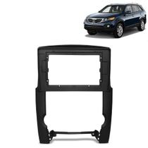 Moldura do Painel 10 Polegadas Kia Sorento 2009 a 2012 Preto Fosco