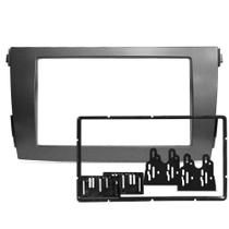 Moldura do Painel 2 Din Corolla 2008 a 2013 Grafite Padrão Japonês e Chinês