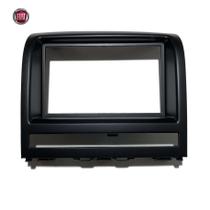 Moldura do Rádio Fiat Idea 2007 Cor Preto LDV 2 Din