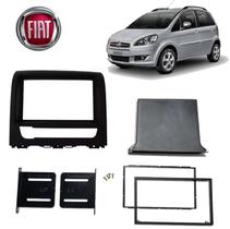 Moldura do Som Fiat Idea 2013 Preto 1e2 Din