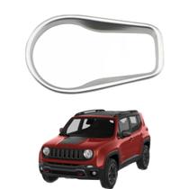 Moldura dos Botões Comando Farol Jeep Renegade 2015 A 2021