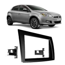 Moldura Dvd 2 Din Fiat Bravo 2007 Em Diante Black Piano