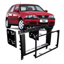 Moldura Dvd 2din Gol Parati Saveiro G3 1999/.. Preto - AUTOPLAST