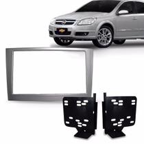 Moldura Dvd 2din Vectra Corsa Montana Meriva Prata Moldura Dvd 2din Vectra Corsa Montana Meriva Prata