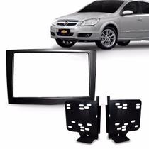 Moldura Dvd 2din Vectra Corsa Montana Meriva Preto