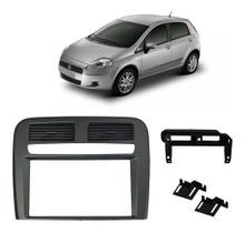 Moldura Dvd Multimídia 2 Din Fiat Punto Grafite 2008 A 2012 Moldura Dvd Multimídia 2 Din Fiat Punto Grafite 2008 A 2012
