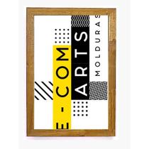 Moldura em Madeira com vidro - Tamanho 20x30 vidro