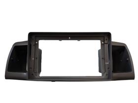 Moldura Expex 2 Din 9 Polegada Cinza Toyota Corolla 03 a 06