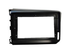 Moldura Expex 2 Din 9 Polegada Honda Civic 2012 a 2015 Preto