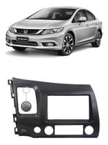 Moldura Expex New Civic Grafite 2DIN JP/CH 2007-2011 EPX203