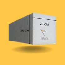 Moldura Externa Isopor Eps 1mt 25x25cm Fachada Viga Branco o MAIS VENDIDO